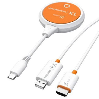 J5create Screen Cast USB-C Wireless Display HDMI Extender - White